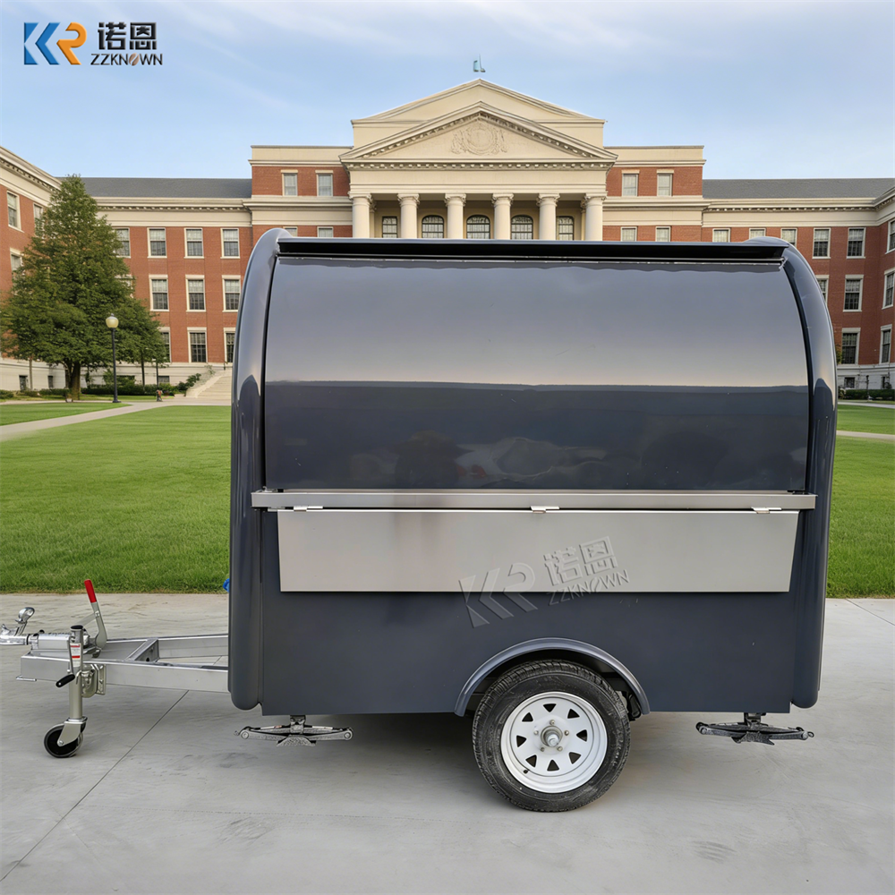 Commercial Kitchen Trailer - Fully Equipped Pizza Snack Ice Cream