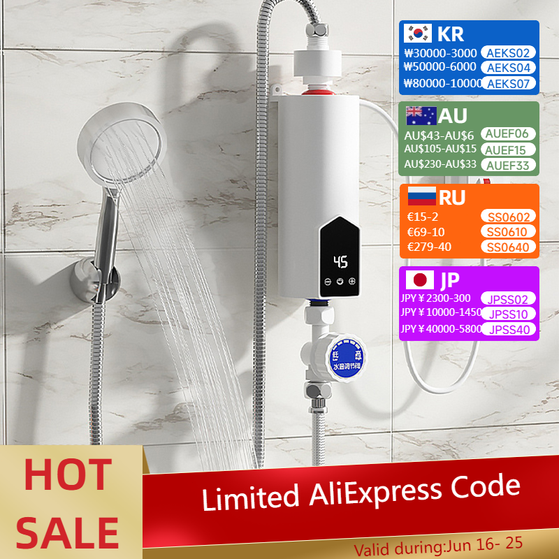 3500W Kitchen Bathroom Instant - Commercial Kitchen Tap 评论和价格