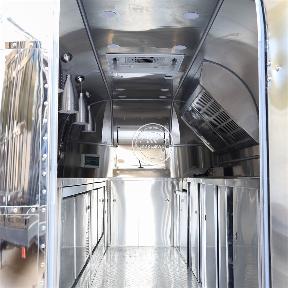 Commercial Pizza Coffee Truck  - Commercial Kitchen Trailer 评论和价格