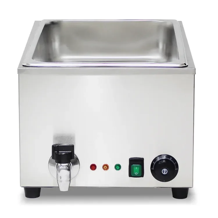 -2 Pots Table Top Commercial F - Bain Marie Food Warmer 评论和价格