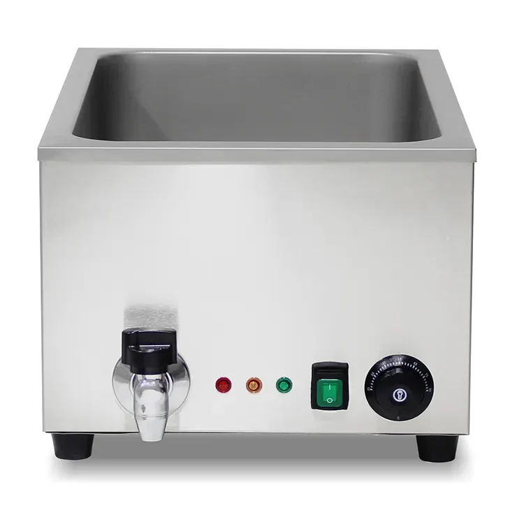 -2 Pots Table Top Commercial F - Bain Marie Food Warmer 评论和价格
