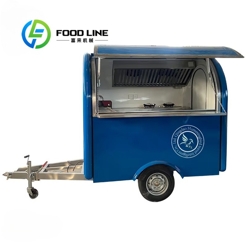 Customized Round Popular Small - Commercial Kitchen Trailer 评论和价格
