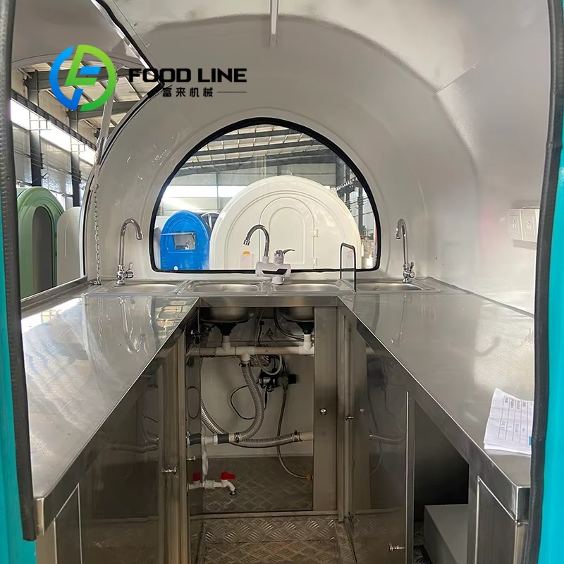 Customized Round Popular Small - Commercial Kitchen Trailer 评论和价格