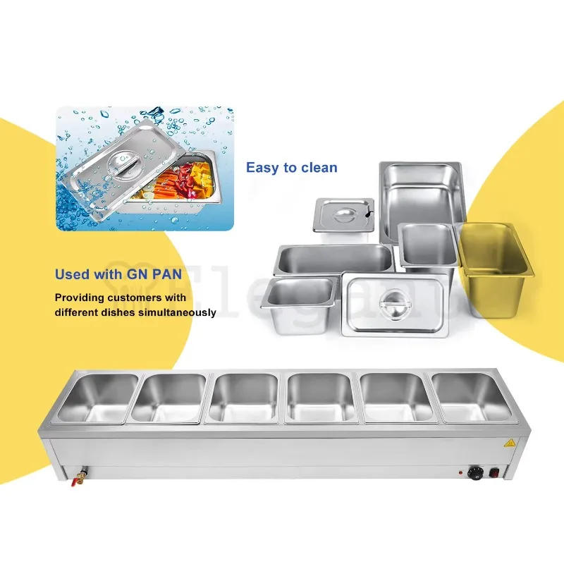 Commercial Food Warmer Steam T - Bain Marie Food Warmer 评论和价格