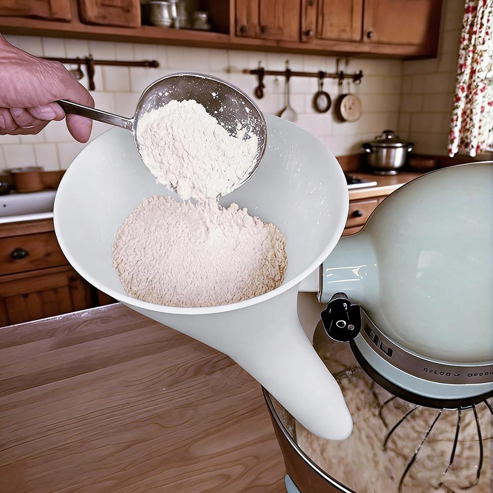 Spill Proof Flour Funnel for 5 - Commercial Kitchen Accessories 评论和价格