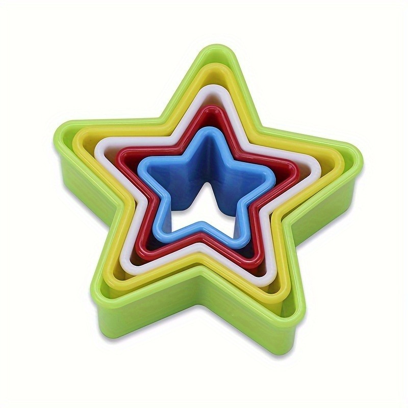 1/2/3PCS Star Shaped Cookie Cu - Commercial Kitchen Accessories 评论和价格