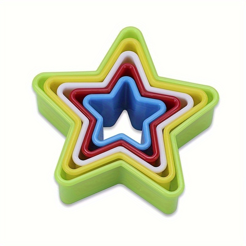 1/2/3PCS Star Shaped Cookie Cu - Commercial Kitchen Accessories 评论和价格