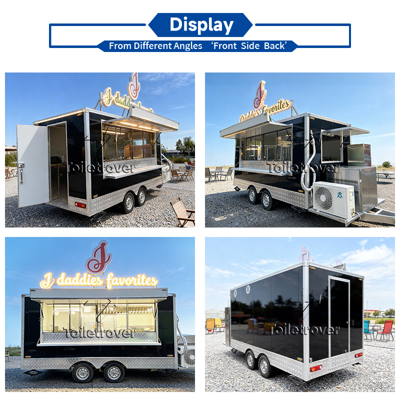 Cheap Food Truck Carts Customi - Commercial Kitchen Trailer 评论和价格