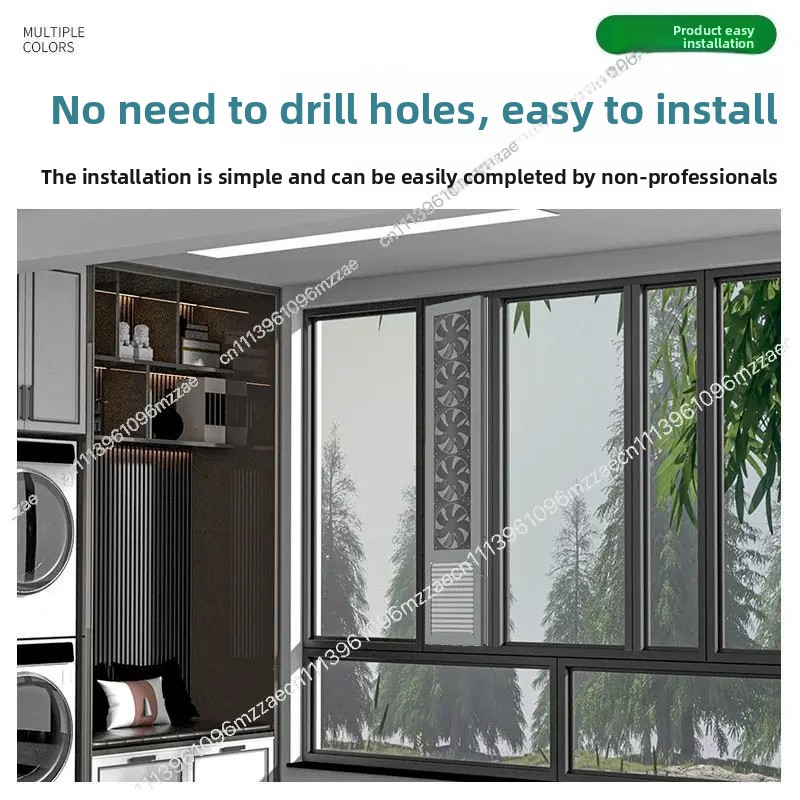 Window Ventilation Fan No Punc - Commercial Kitchen Ventilation 评论和价格
