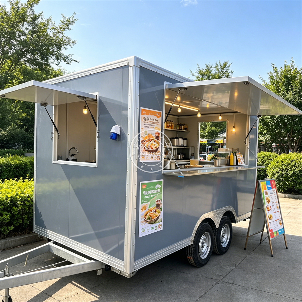 Commercial Food Trailer Mobile - Commercial Kitchen Trailer 评论和价格