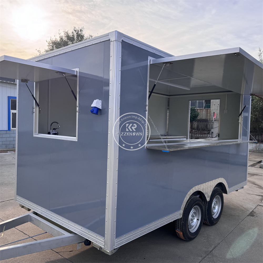 Commercial Food Trailer Mobile - Commercial Kitchen Trailer 评论和价格