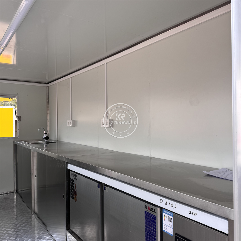 Mobile Kitchen Commercial Cate - Commercial Kitchen Trailer 评论和价格
