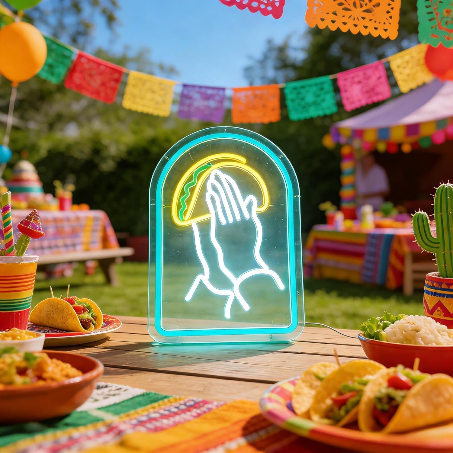 Taco LED Neon Sign LED Wall Li - Commercial Kitchen Ideas 评论和价格