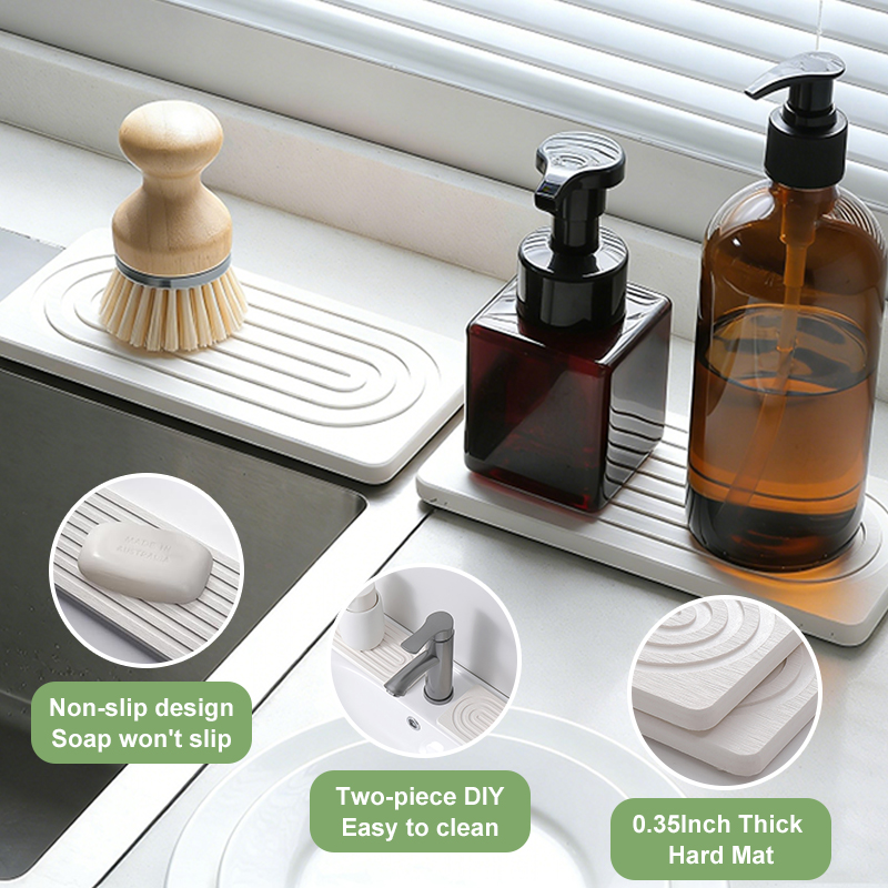 Faucet Mats Diatom Mud Kitchen - Commercial Kitchen Tap 评论和价格