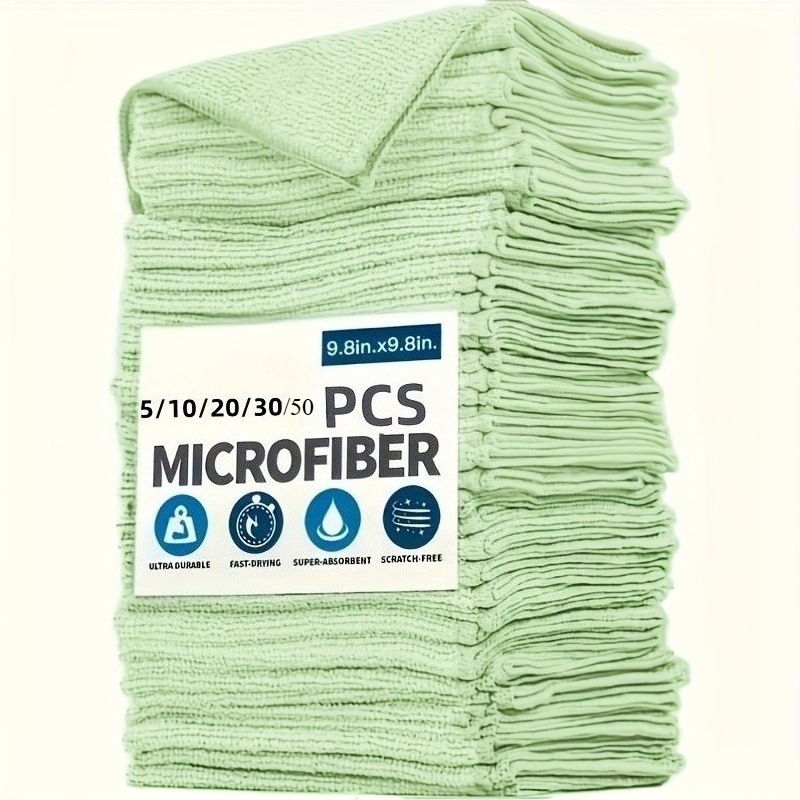 1-50Pcs Light Green Microfiber - Commercial Kitchen Tap 评论和价格