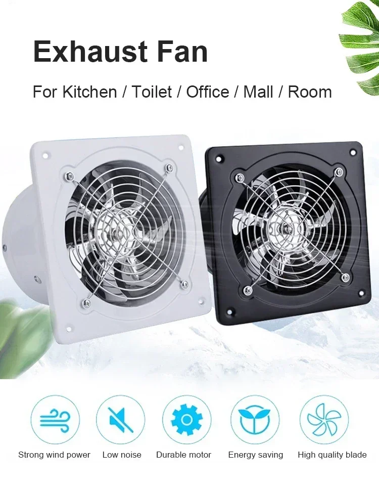 4/6 Inch High Speed Exhaust Fa - Commercial Kitchen Ventilation 评论和价格