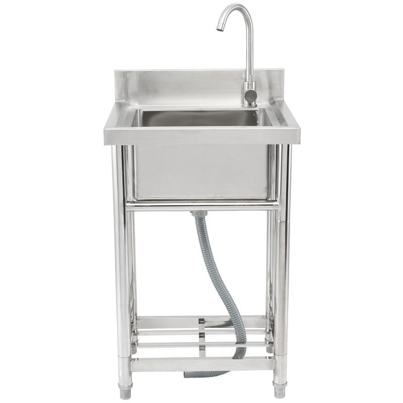Stainless steel washbasin, fre - Commercial Kitchen Tap 评论和价格