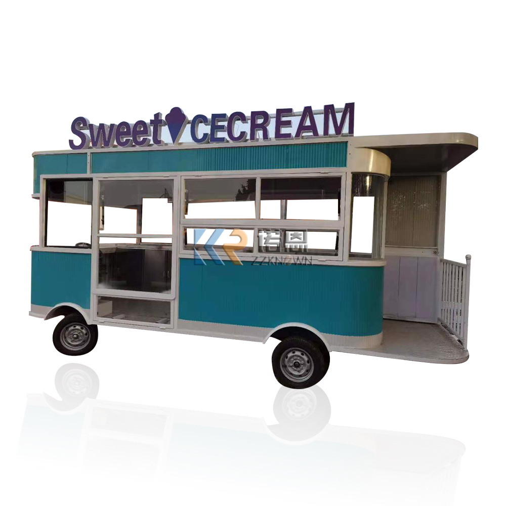 In Stock 5M Mobile Food Truck  - Commercial Kitchen Trailer 评论和价格