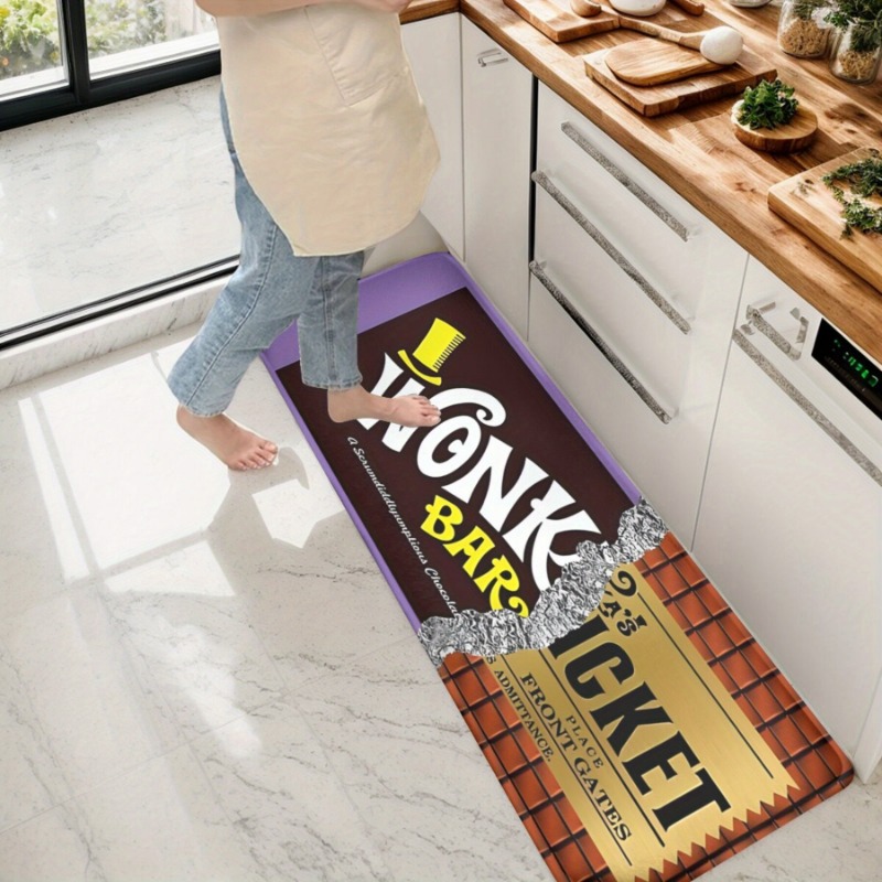 Machine Washable Rug Chocolate - Commercial Kitchen Ideas 评论和价格