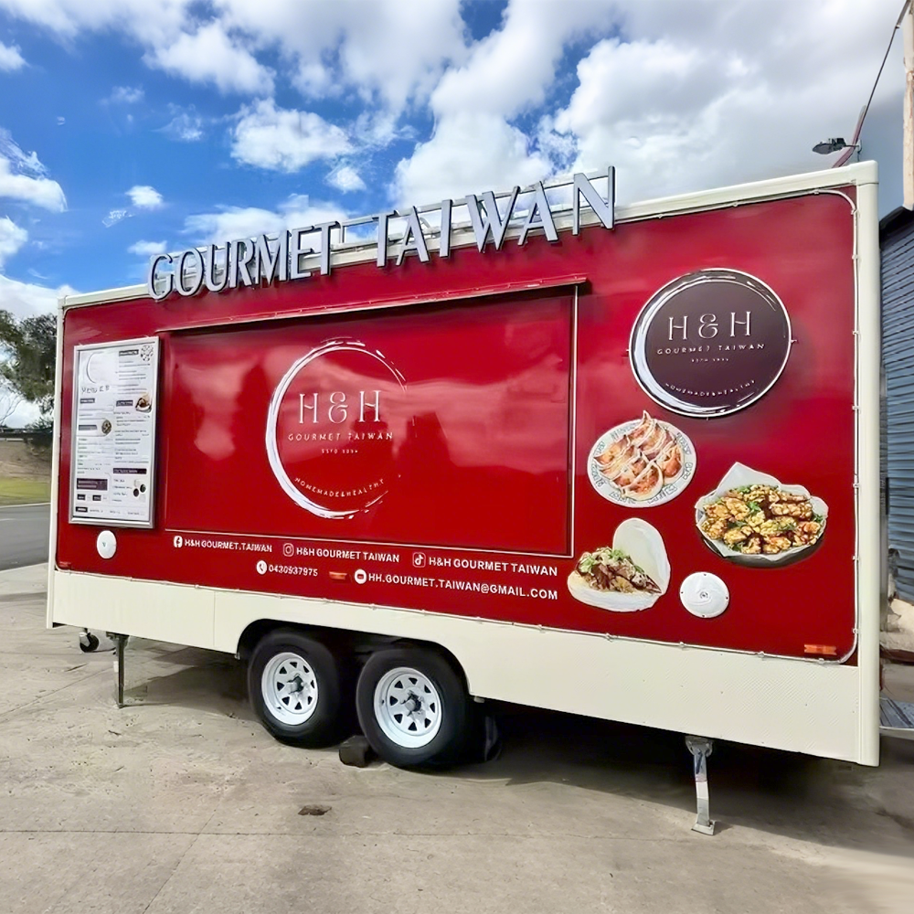 Container Bbq Restaurant Bar F - Commercial Kitchen Trailer 评论和价格