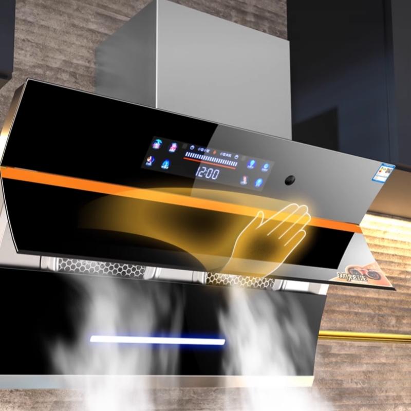 Wal-Mounted Smart Chimney Rang - Commercial Kitchen Chimney 评论和价格