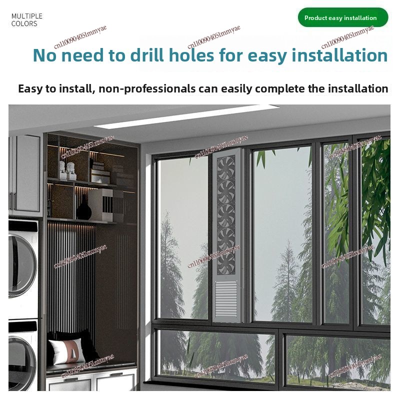 Window Ventilation Fan No Punc - Commercial Kitchen Ventilation 评论和价格
